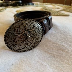 Spell and the gypsy bull buckle belt. Size small /medium